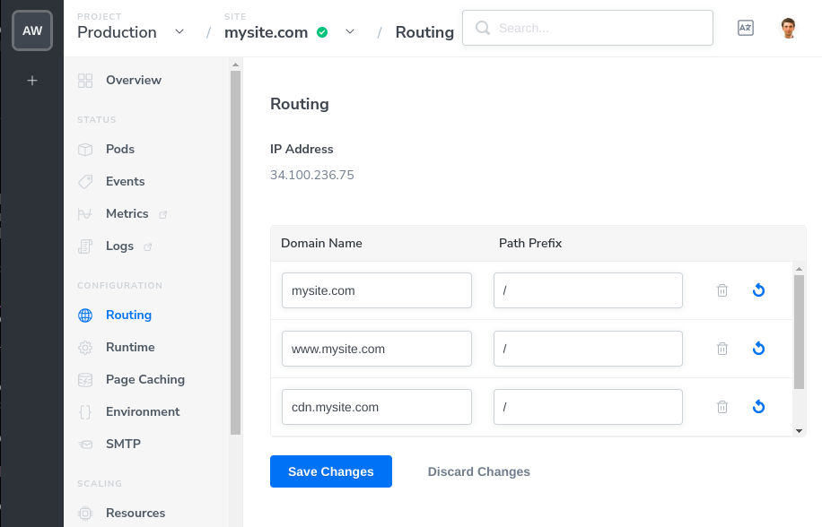 Cloudflare CDN routing