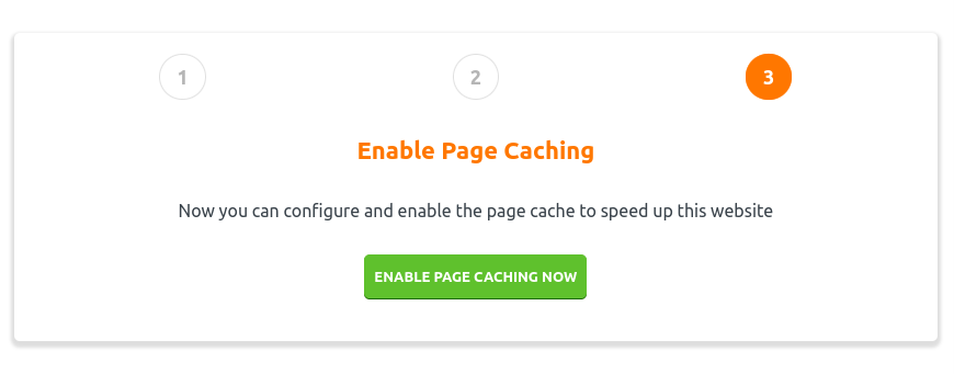 Enable Caching