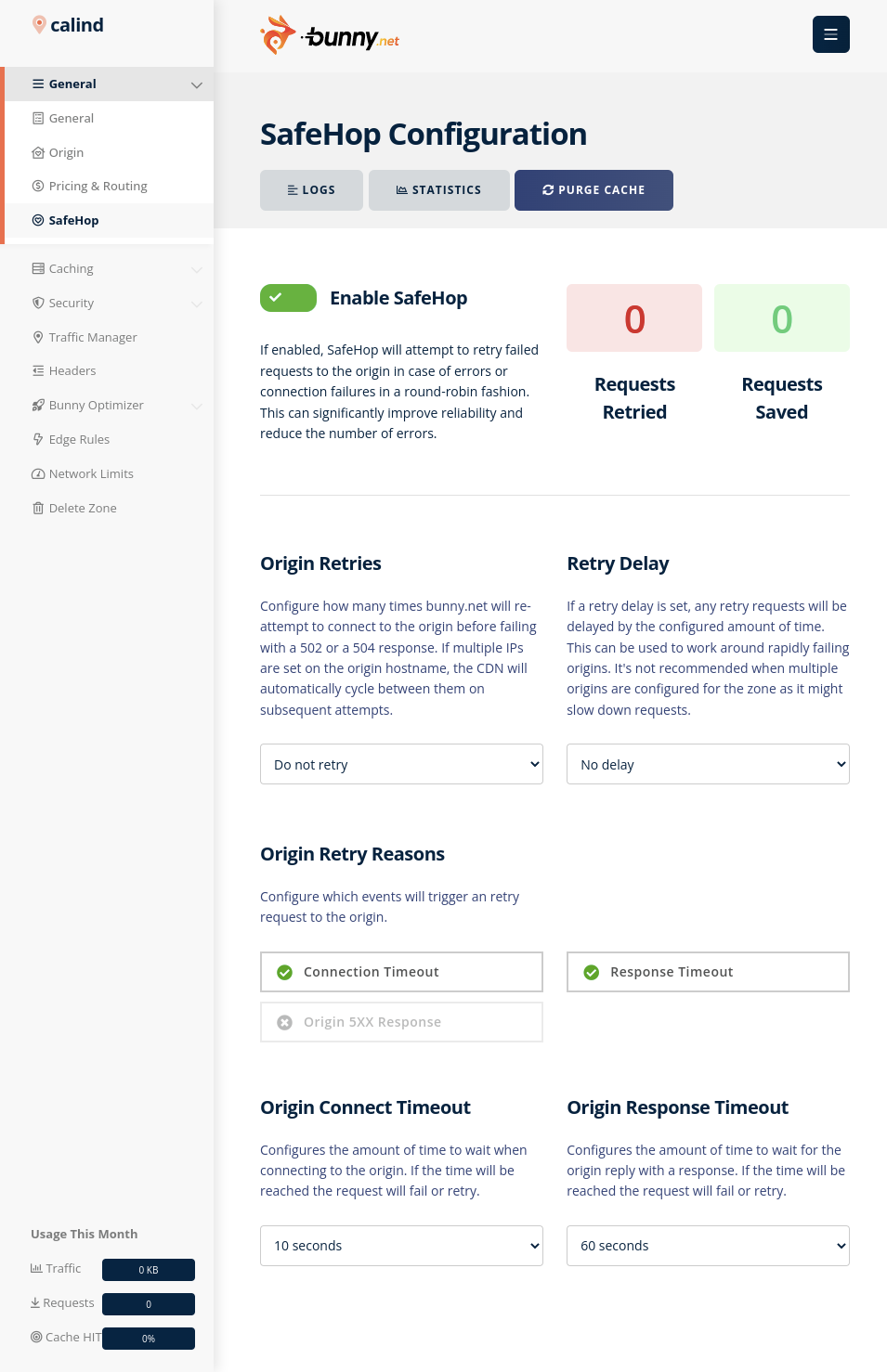 SafeHop Configuration